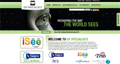 Desktop Screenshot of gpspecialists.com